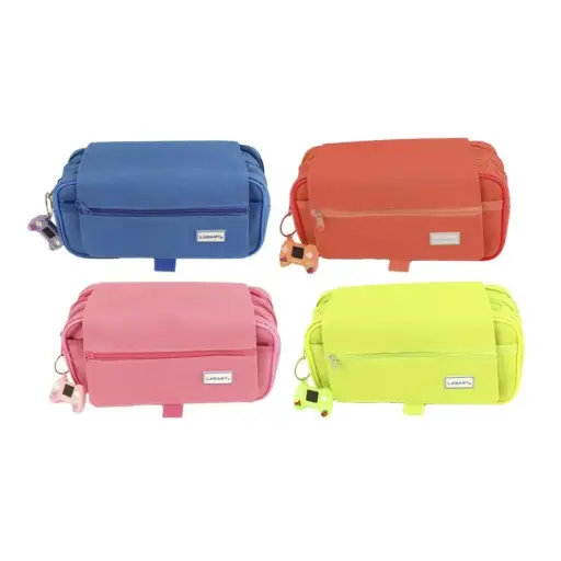 [800725] PORTATODO RECTANGULAR 3 CREMALLERAS LAGART 