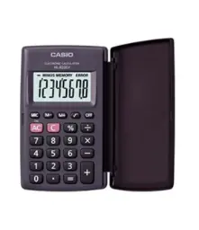 CALCULADORA CASIO BOLSILLO HL-820VERA NEGRA  