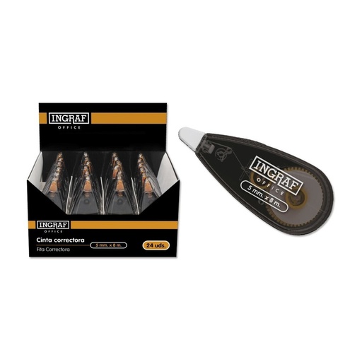 [081289] CINTA CORRECTORA INGRAF OFFICE MINI 5MMx8M