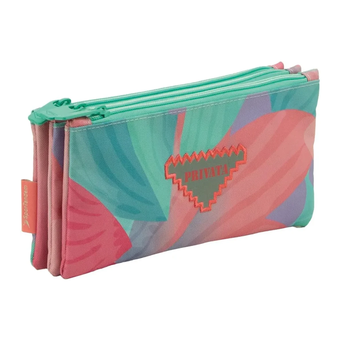 [541925] ESTUCHE PORTATODO PETALS 3 BOLSILLOS IND. - SPORTANDEM