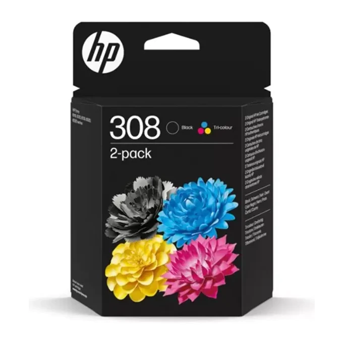 [170208] CARTUCHO HP 308 PACK DE 2 - NEGRO Y COLOR