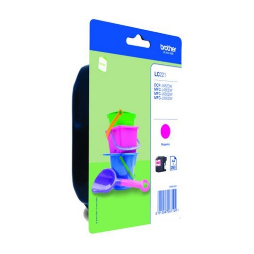 [165909] PACK 4 CARTUCHOS DE TINTA BROTHER LC1220VALBP