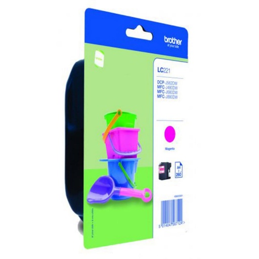 [165909] PACK 4 CARTUCHOS DE TINTA BROTHER LC1220VALBP