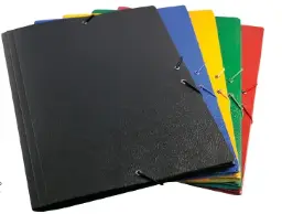 CARPETA MARIOLA CARTON GOFRADO AMARILLO FOLIO 