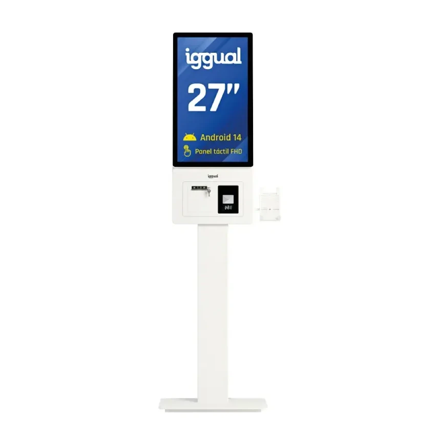 [827090] IGGUAL KIOSCO INTERACTIVO FHD ORCHID 27" ANDROID