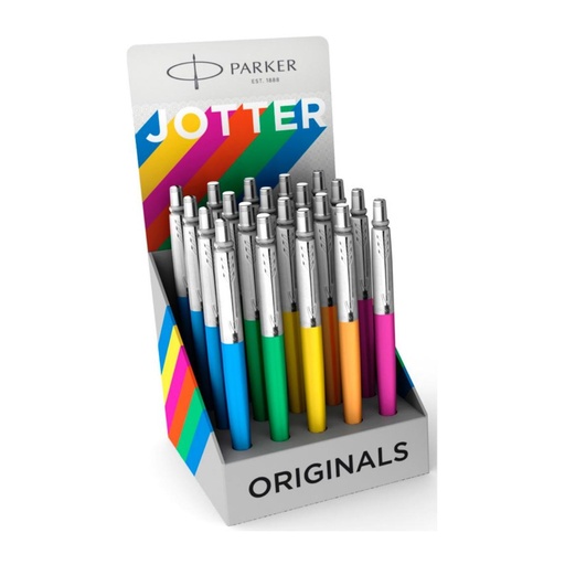 [118620] BOLÍGRAFO PARKER JOTTER ORIGINALS COLORES SURTIDOS EXPOSITOR