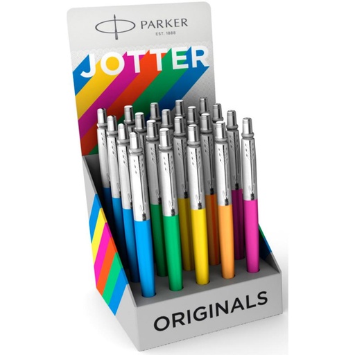 [118620] BOLÍGRAFO PARKER JOTTER ORIGINALS COLORES SURTIDOS EXPOSITOR
