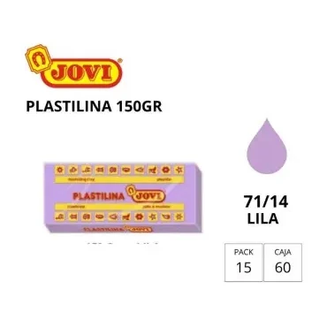 [630128] PLASTILINA JOVI MEDIANA 71 LILA 150G