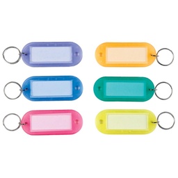LLAVERO PORTAETIQUETAS PACK 50 UDS