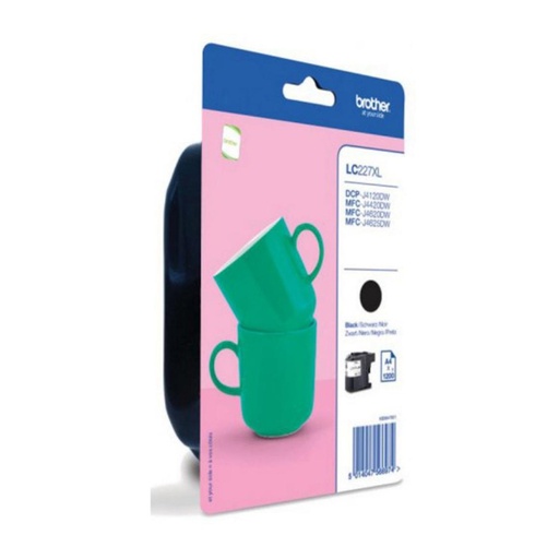 [165911] CARTUCHO DE TINTA BROTHER LC227XLBKBP NEGRO · ALTA CAPACIDAD