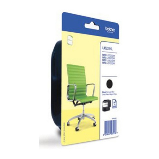[165915] CARTUCHO DE TINTA BROTHER LC229XLBK NEGRO · EXTRA ALTA CAPACIDAD