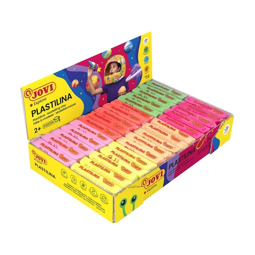 [649494] PLASTILINA JOVI PEQUE NEON 30 5UDSX6COLORES