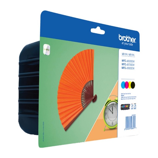 [165219] BROTHER PACK CARTUCHOS DE TINTA BK / C / M / Y LC129XLVALBP