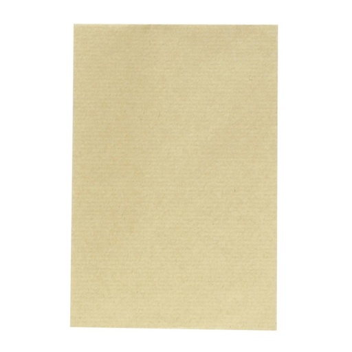 [001347] SOBRE BOLSA KRAFT MARRÓN 120X170MM 70G CIERRE TIRA SILICONA (SALARIO)