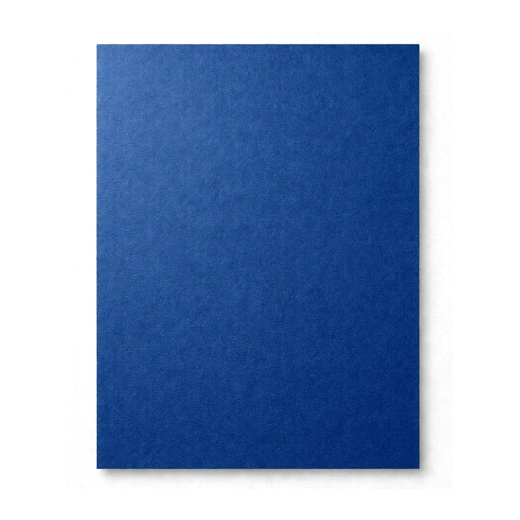 [250058] TAPAS CARTON GOFRADO A4 AZUL 50 UDS