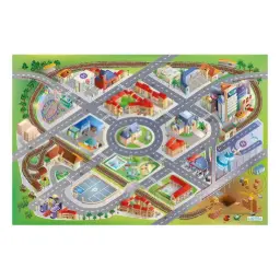TAPIZ VINILO TRAFICO CIUDAD 100X150CM