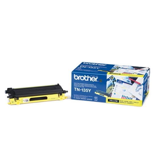[165229] TÓNER AMARILLO ORIGINAL BROTHER ALTA CAPACIDAD TN135Y