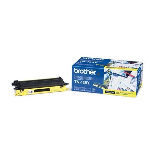 [165229] TÓNER AMARILLO ORIGINAL BROTHER ALTA CAPACIDAD TN135Y