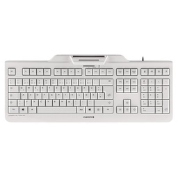 TECLADO CON LECTOR DE CHIP INTEGRADO DNIe BLANCO CHERRY