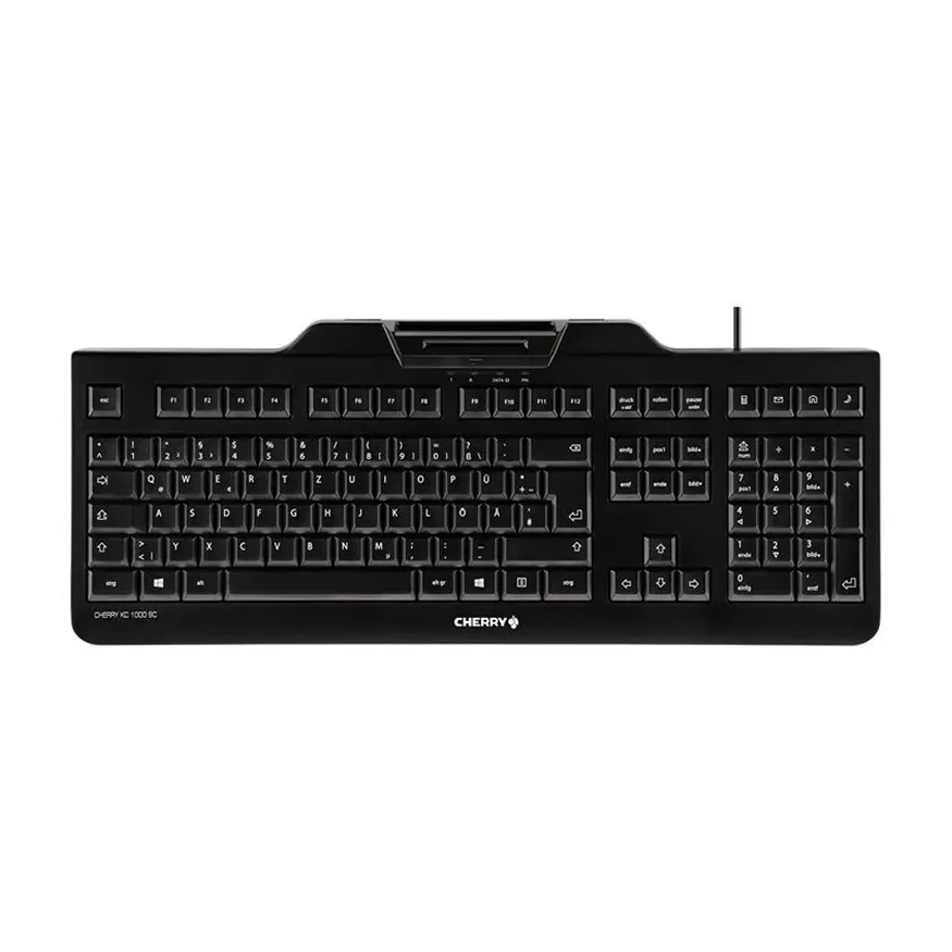 [170006] TECLADO CON LECTOR DE CHIP INTEGRADO DNIe NEGRO 