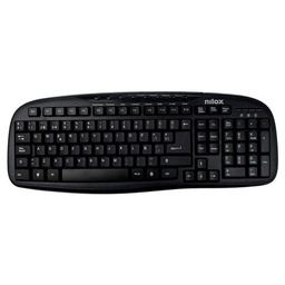 TECLADO NILOX USB MULTIMEDIA