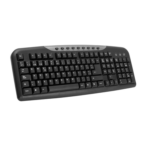 [130506] TECLADO PLUS USB MULTIMEDIA