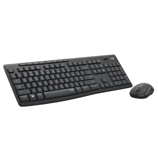 [247241] KIT TECLADO + RATÓN INALÁMBRICO NEGRO LOGITECH MK295