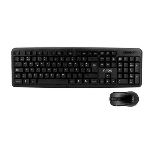 [220910] KIT TECLADO+RATON NILOX USB