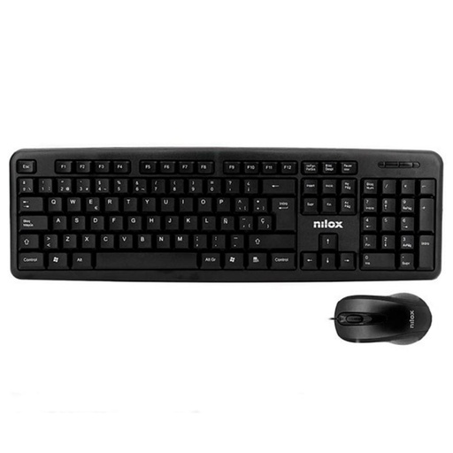 [220910] KIT TECLADO+RATON NILOX USB
