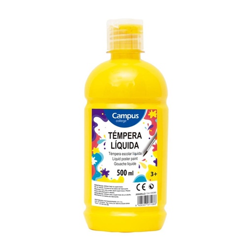 [630385] TEMPERA CAMPUS 500GR AMARILLA