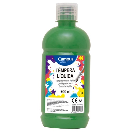 [630390] TEMPERA CAMPUS 500GR VERDE