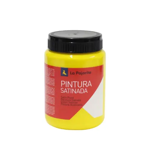 [825398] PINTURA SATINADA AMARILLO ORO 375ML L-02 LA PAJARITA