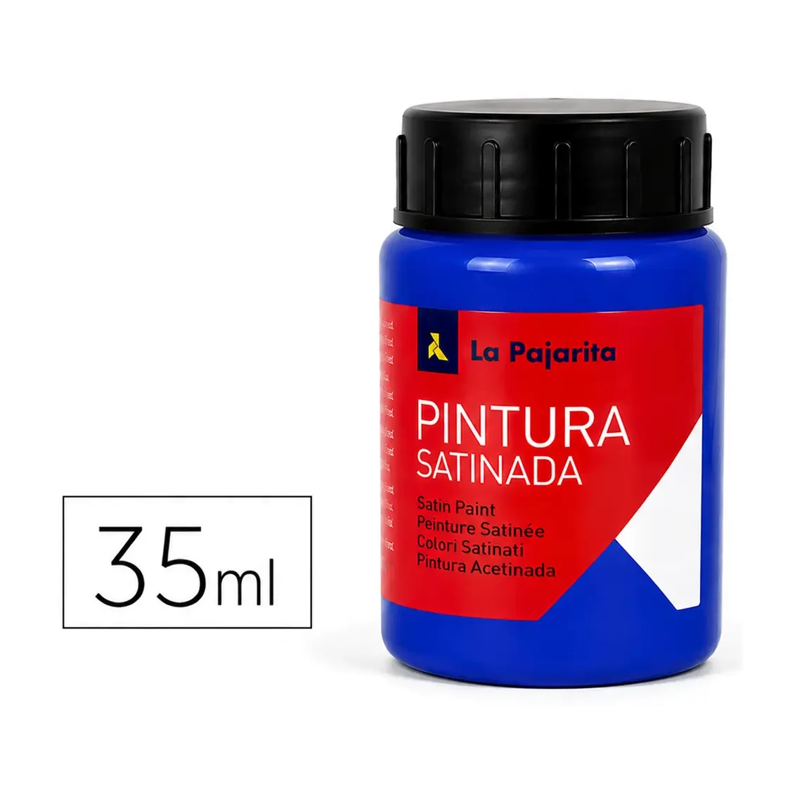 [649871] PINTURA SATINADA AZUL ULTRAMAR 35ML L-11 LA PAJARITA