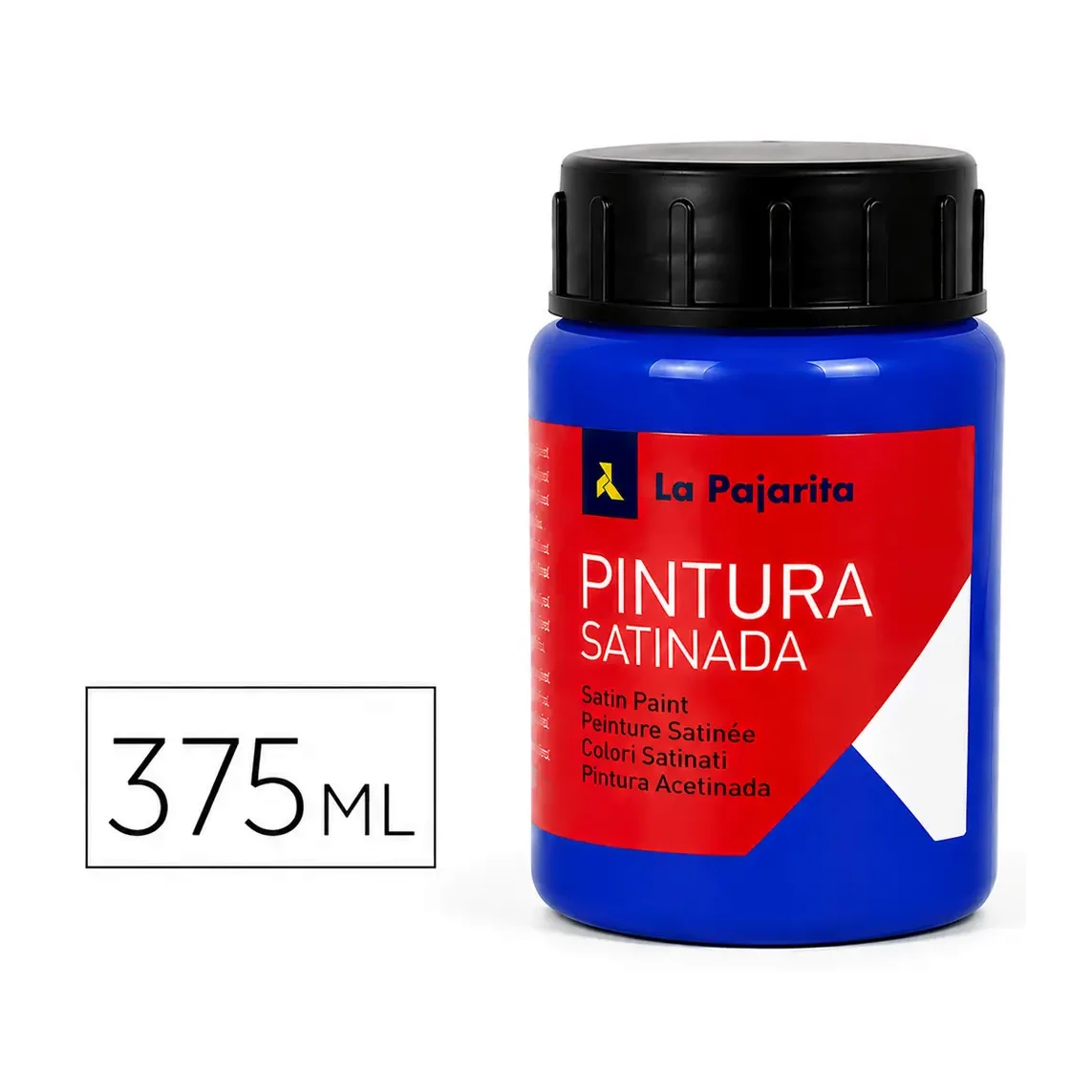 [825397] PINTURA SATINADA AZUL ULTRAMAR 375ML L-11 LA PAJARITA
