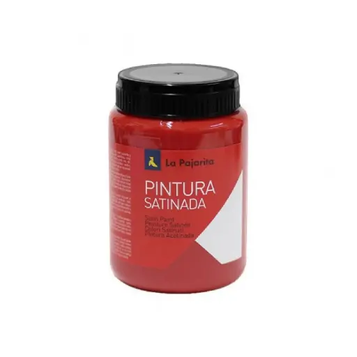 [650407] PINTURA SATINADA BERMELLON 375ML L-07 LA PAJARITA