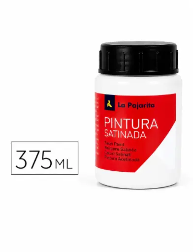 [650405] PINTURA SATINADA BLANCO 375ML L-21 LA PAJARITA