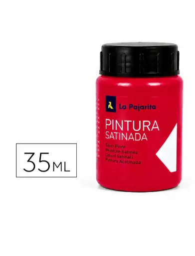 [649861] PINTURA SATINADA CARMIN 35ML L-09 LA PAJARITA