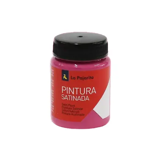 [825295] PINTURA SATINADA MAGENTA 375ML L-24 LA PAJARITA