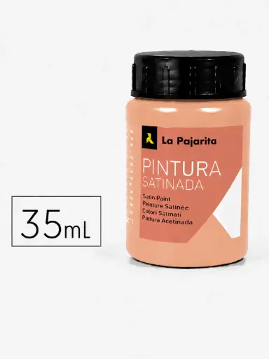 [649857] PINTURA SATINADA SIENA CLARO 35ML L-04 LA PAJARITA