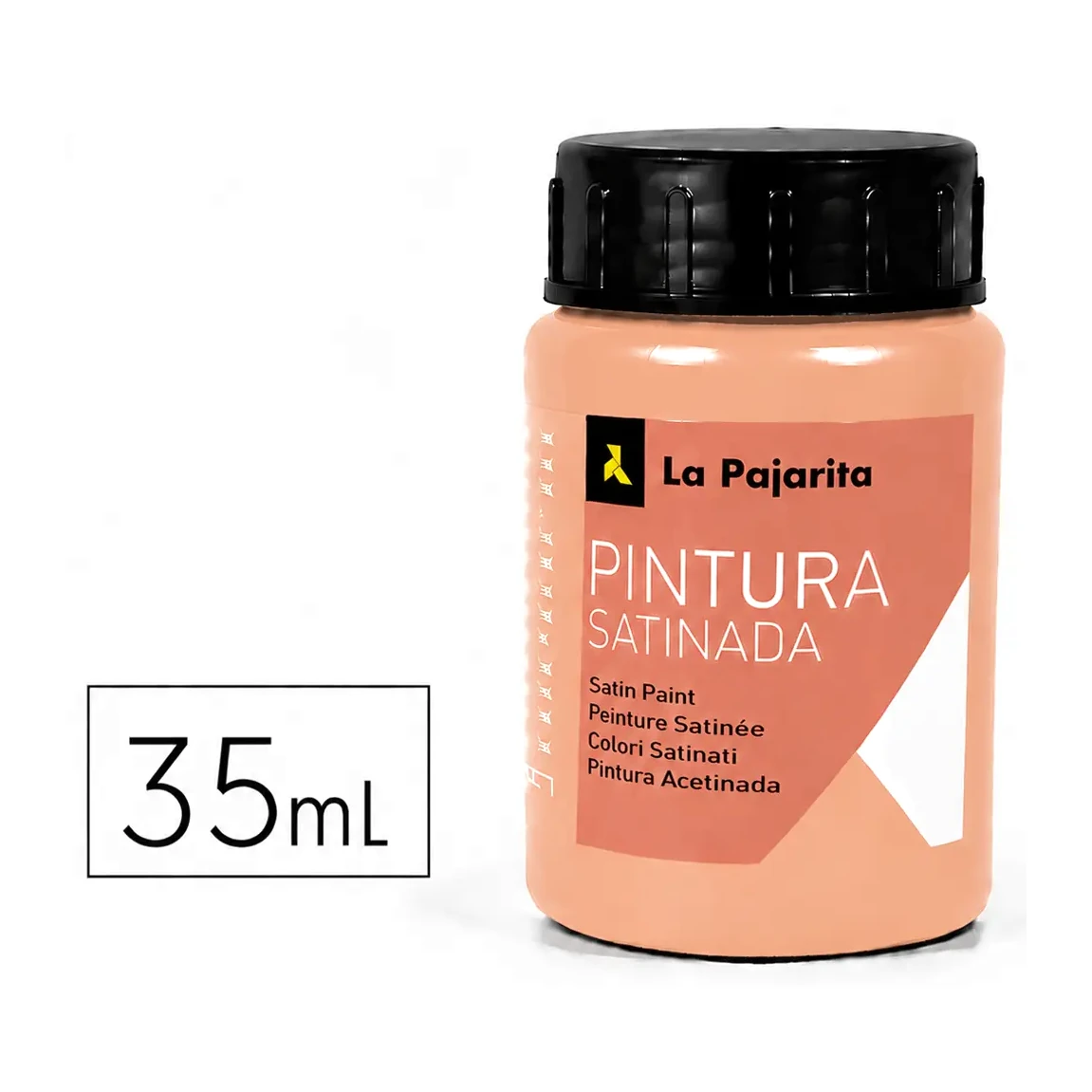 [649857] PINTURA SATINADA SIENA CLARO 35ML L-04 LA PAJARITA