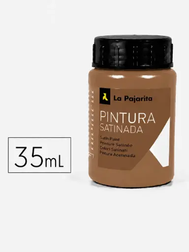 [649863] PINTURA SATINADA SOMBRA TOSTADA 35ML L-15 LA PAJARITA
