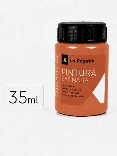 [649859] PINTURA SATINADA TERRACOTA 35ML L-23 LA PAJARITA