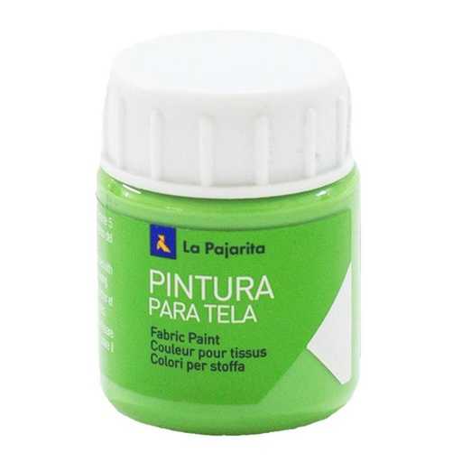 [630882] PINTURA PARA TELA T-10 VERDE 25ML LA PAJARITA