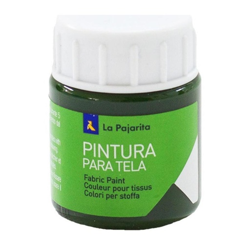 [630889] PINTURA PARA TELA T-18 VERDE MUSGO 25ML LA PAJARITA
