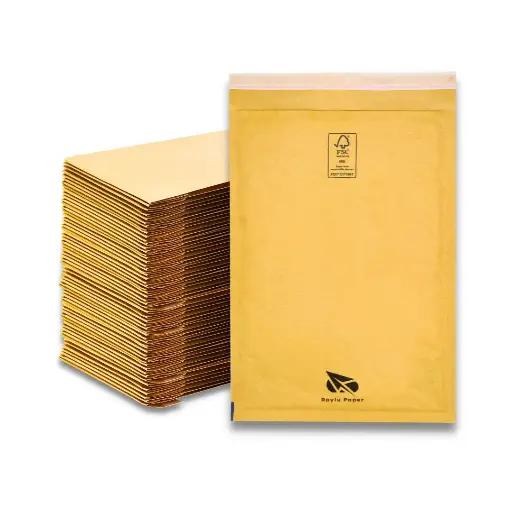 [001844] SOBRES ACOLCHADOS RAYLU KRAFT 150X210MM AUTOADHESIVOS CAJA 100 UDS