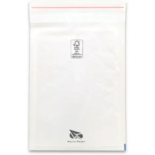 [001842] SOBRES ACOLCHADOS RAYLU BLANCO 270X360MM AUTOADHESIVOS