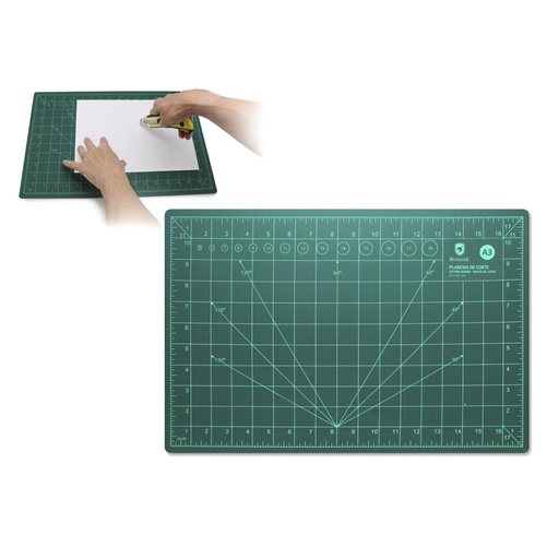 [220564] PLANCHA DE CORTE BISMARK A3 45x30CM