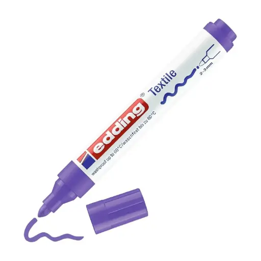 [825835] ROTULADOR EDDING 4500 VIOLETA PARA TELA