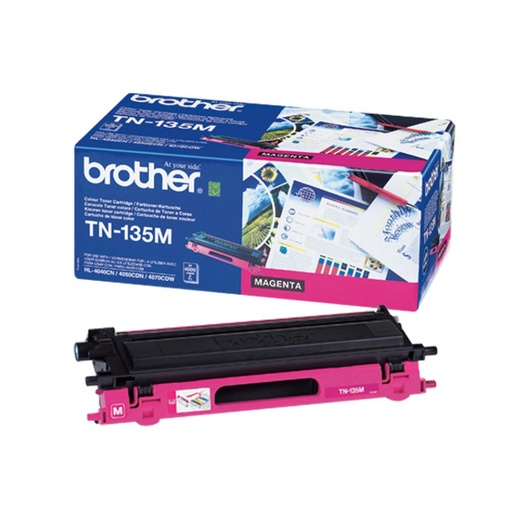 [165228] TÓNER MAGENTA ORIGINAL BROTHER ALTA CAPACIDAD TN135M