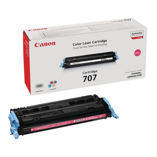[165270] TONER CANON 707 CRG707M MAGENTA